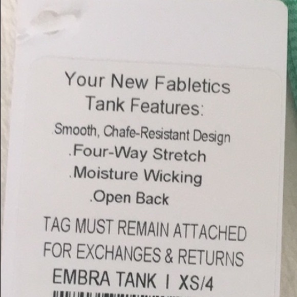 Fabletics Embra Tank, sz 6/Small - Picture 7 of 7